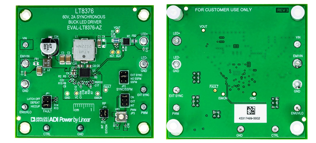 Analog Devices Inc. Carte d'évaluation EVAL-LT8376-AZ