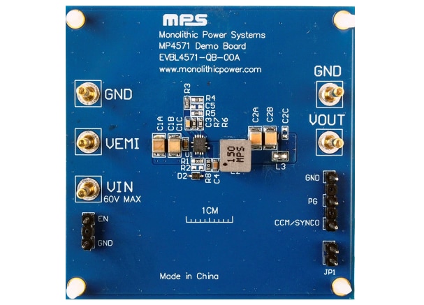 Monolithic Power Systems (MPS) EVBL4571-QB-00A Evaluation Board