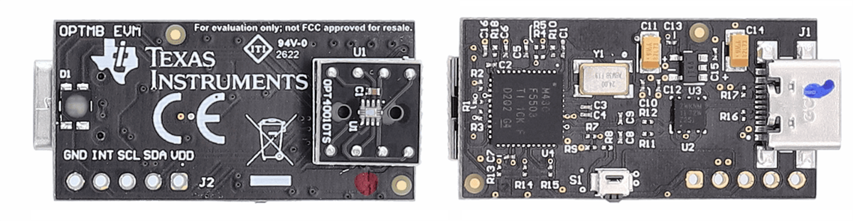 Texas Instruments Module d'évaluation OPT4001DTSEVM