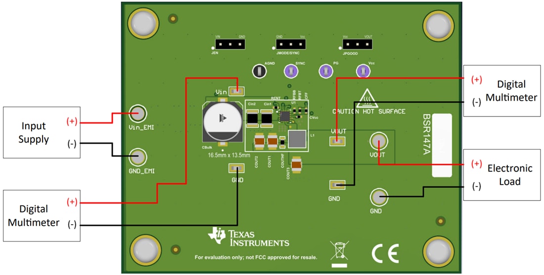 Plan mécanique - Texas Instruments Module d'évaluation de contrôleur LMQ66430-2EVM