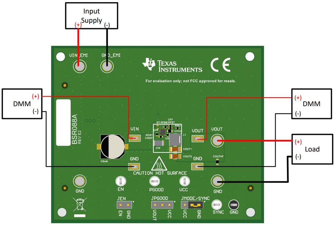 Plan mécanique - Texas Instruments Module d'évaluation de convertisseur LMR43620MQ3EVM-2M