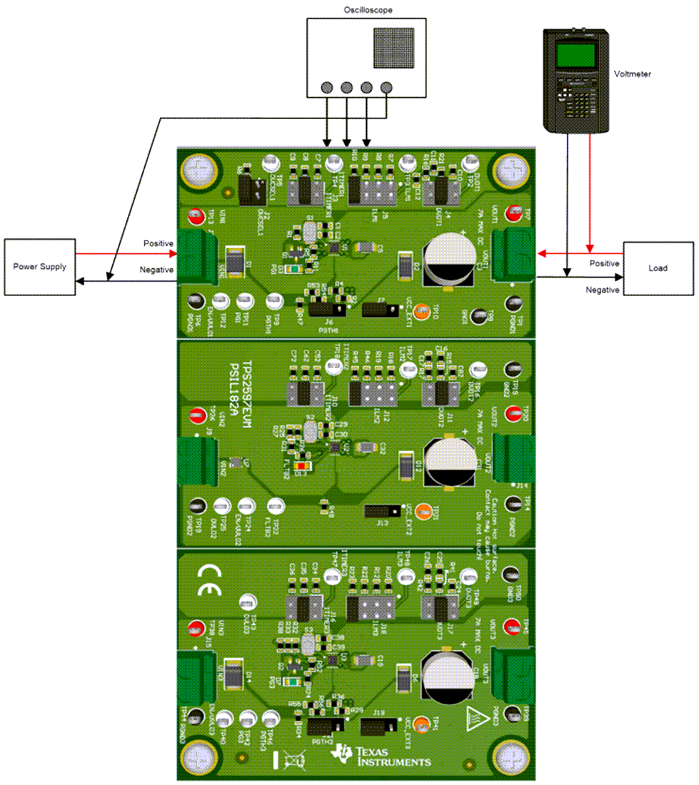 Plan mécanique - Texas Instruments Module d'évaluation (EVM) de fusible électronique TPS2597EVM