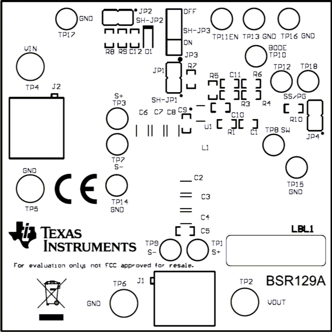Texas Instruments Module d'évaluation (EVM) de convertisseur TPS62933EVM