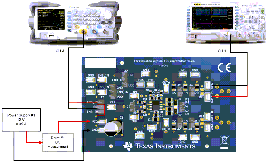 Plan mécanique - Texas Instruments Module d'évaluation (EVM) de pilote UCC27614EVM