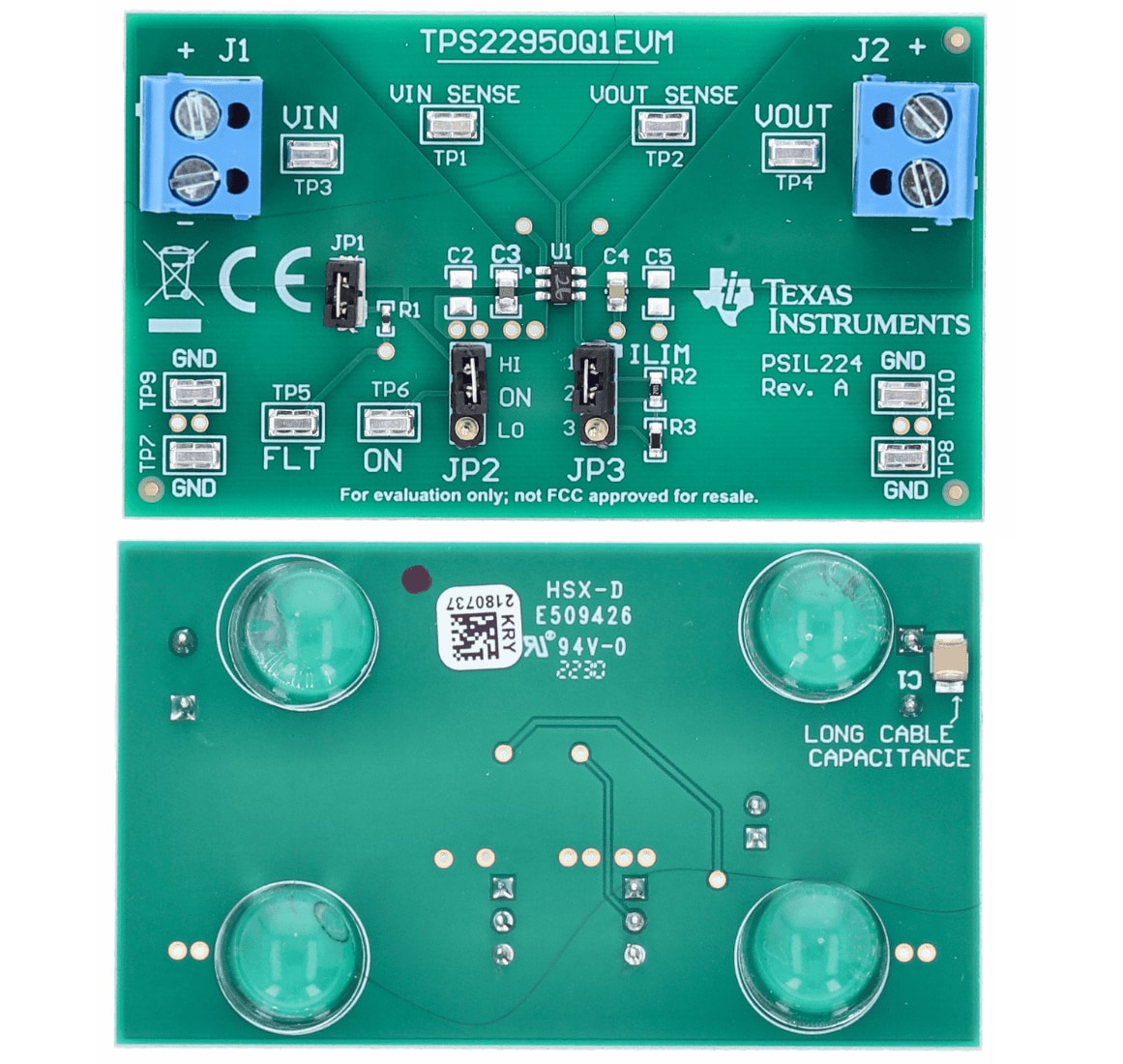 Texas Instruments Module d'évaluation TPS22950Q1EVM