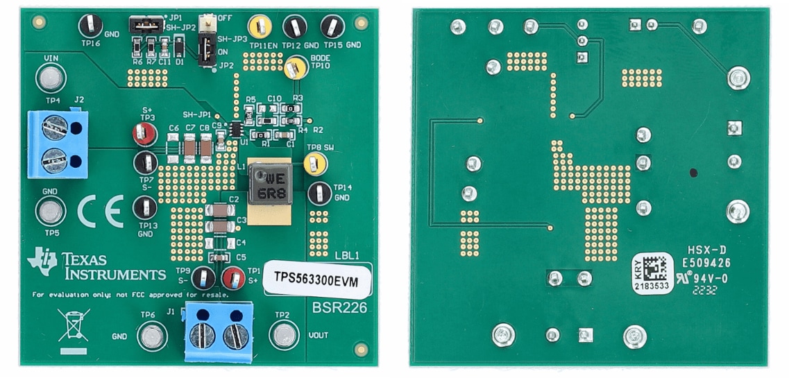 Texas Instruments Module d'évaluation TPS563300EVM