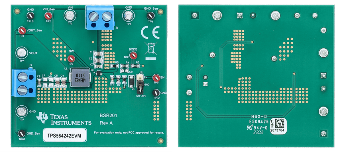 Circuit de localisation - Texas Instruments Modules d'évaluation TPS56424xEVM