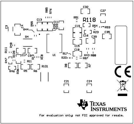 Circuit de localisation - Texas Instruments Modules d'évaluation TPS7H500xEVM