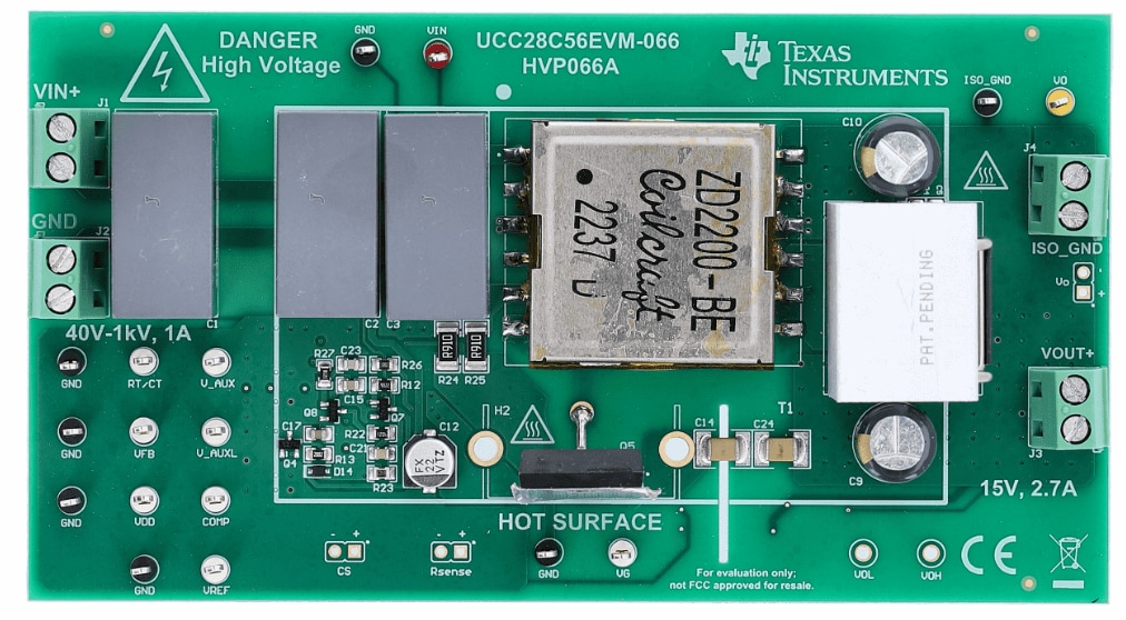 Texas Instruments Module d'évaluation UCC28C56EVM-066