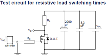 Schéma du circuit d'application - STMicroelectronics MOSFET de puissance MDmesh K6 800 V 16 A STD80N240K6