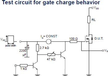 Schéma du circuit d'application - STMicroelectronics MOSFET de puissance MDmesh K6 800 V 16 A STD80N240K6