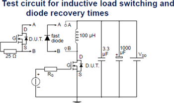 Schéma du circuit d'application - STMicroelectronics MOSFET de puissance MDmesh K6 800 V 16 A STD80N240K6
