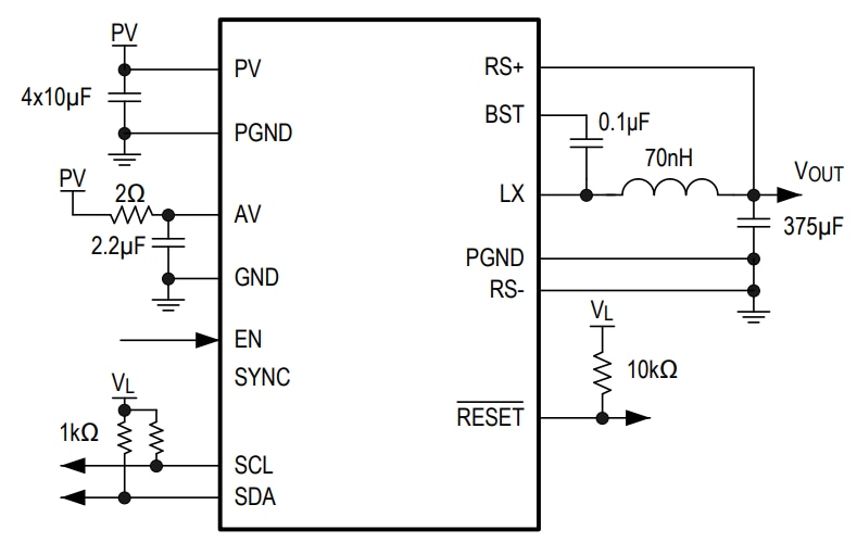 Analog Devices / Maxim Integrated Convertisseurs Buck automobiles MAX20011G