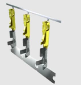 Samtec Systèmes de fils discrets Tiger Eye™ à pas de 2 mm