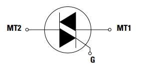 Schéma - Littelfuse TRIAC Alternistors 35 A QJxx35xH4