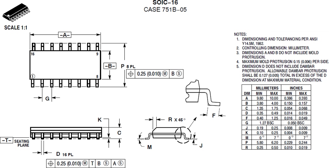 Plan mécanique - onsemi Contrôleur de facteur de puissance CrM NCP1632A, entrelacé