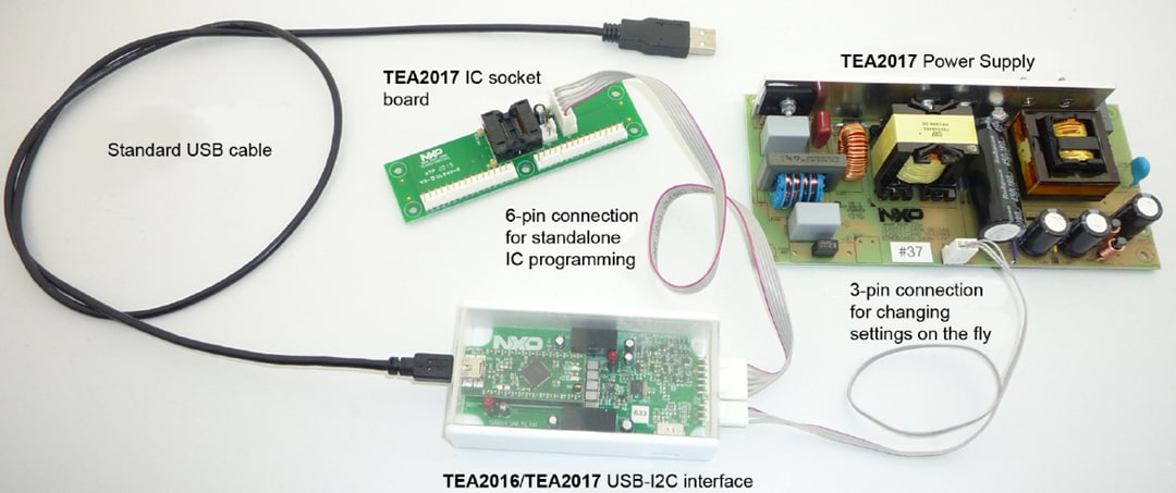 NXP Semiconductors Carte de démonstration 240 W TEA2017DB1580