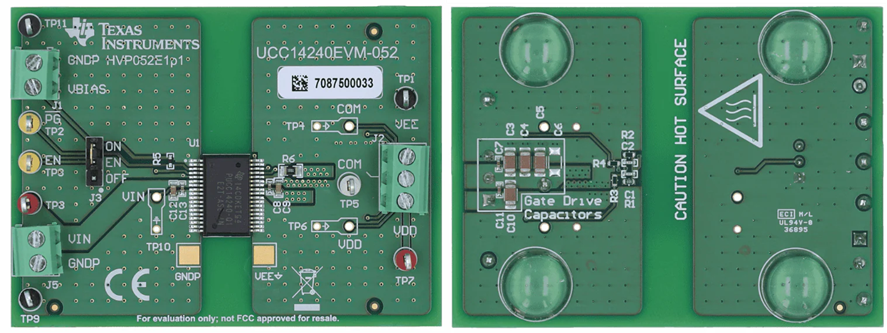 Circuit de localisation - Texas Instruments Module d'évaluation UCC14240EVM-052