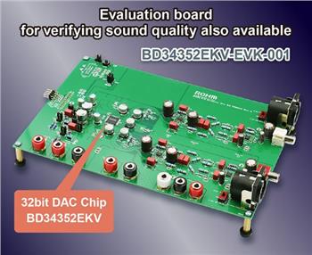 ROHM Semiconductor Convertisseurs N/A audio stéréo d'échantillonnage BD34352EKV