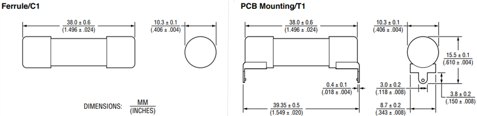 Bourns Fusibles haute puissance POWrFuse™ PF-H (Ind)