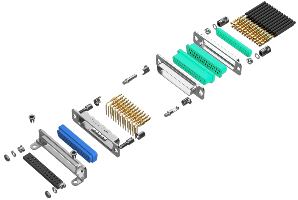 Positronic Connecteurs Sub-D MACH-D