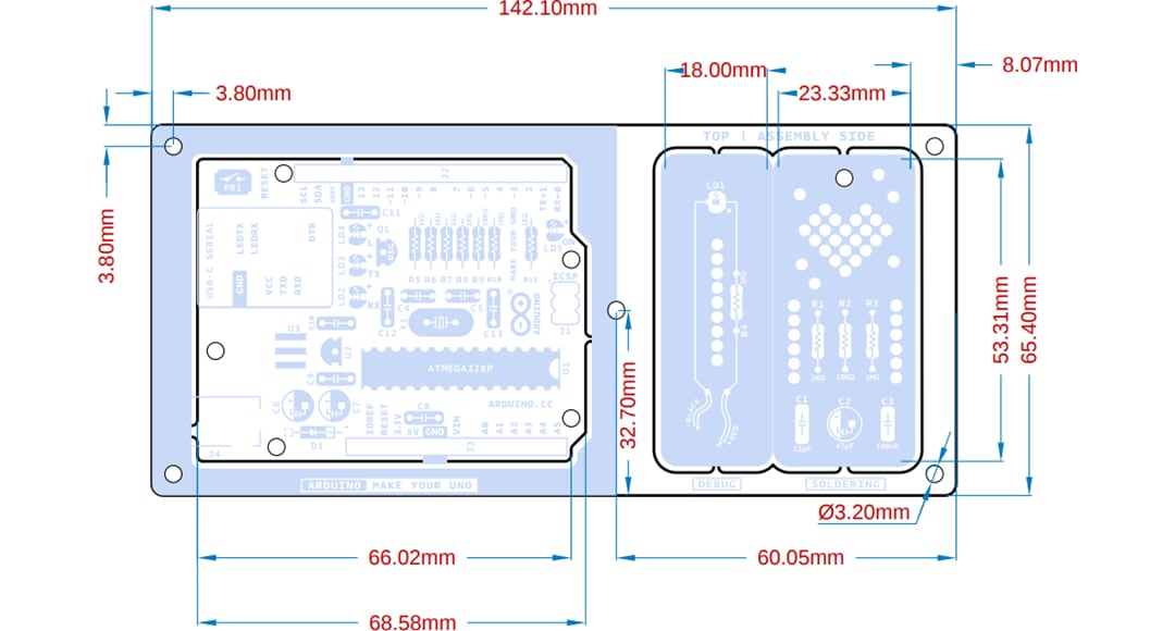 Arduino Fabriquez votre kit UNO (AKX00037)