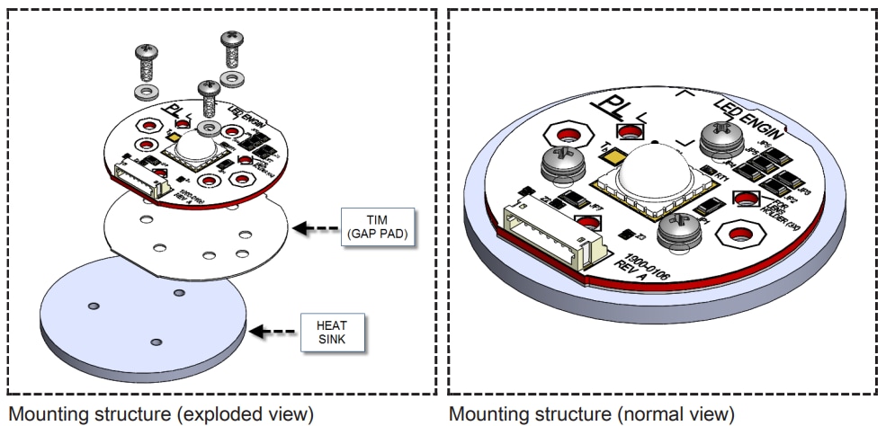 ams OSRAM LuxiGen LED ENGIN LZ1-10UBN0