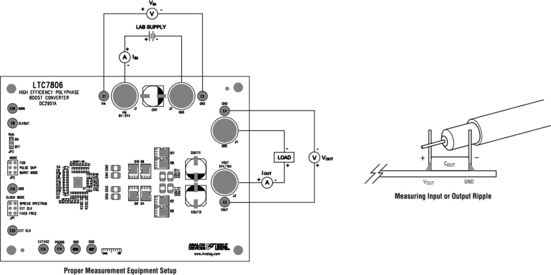 Plan mécanique - Analog Devices Inc. Tableau de démonstration LTC7806 (DC2951A)