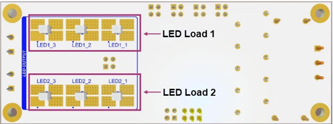 Infineon Technologies Carte d'évaluation de feu à combinaison arrière TLD2252-2EP