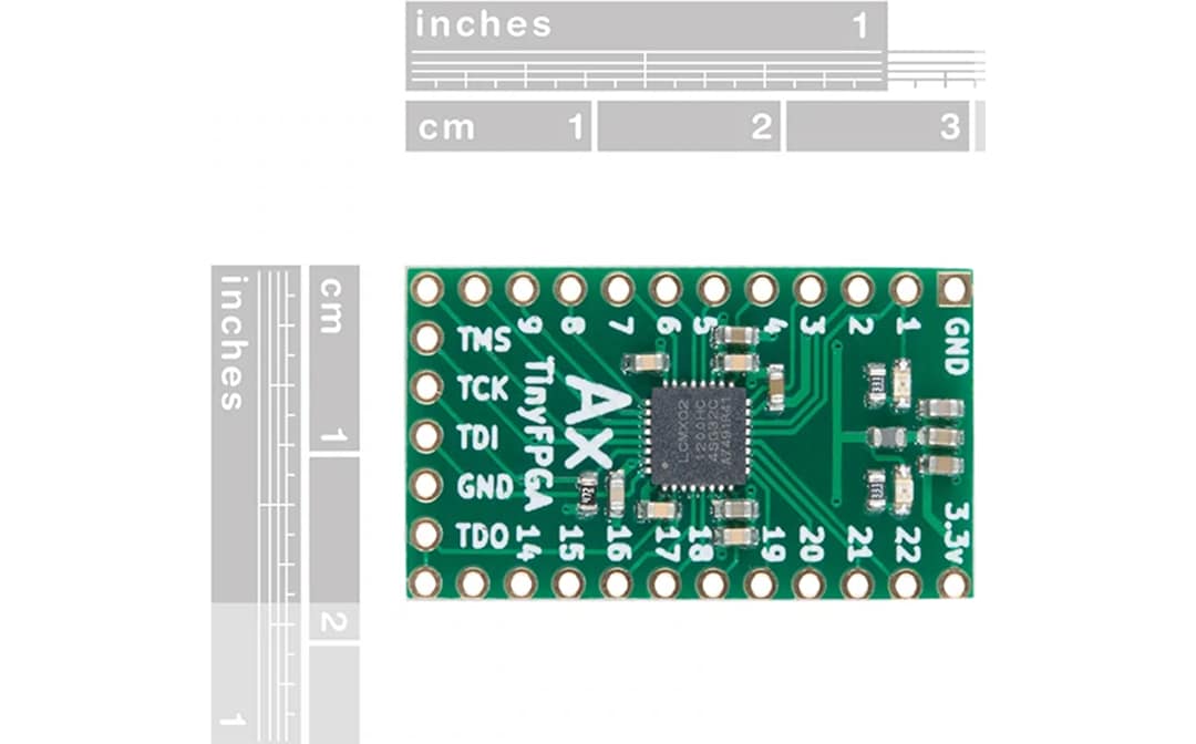 Mechanical Drawing - Crowd Supply TinyFPGA AX1 Development Board