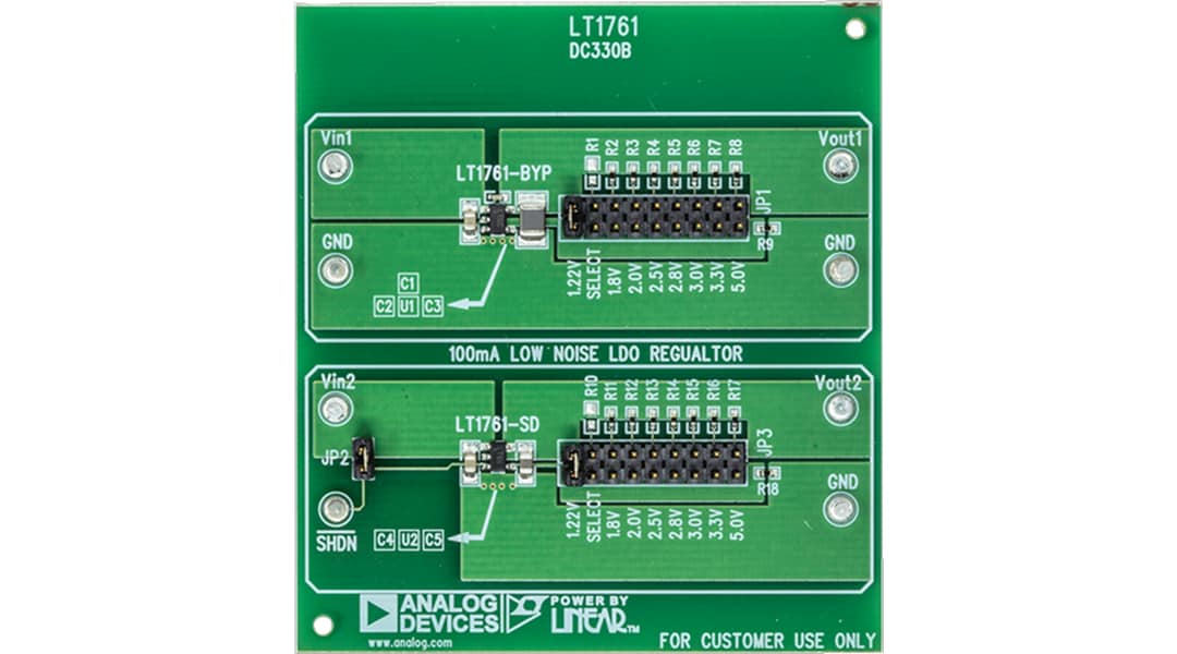 Analog Devices Inc. Carte de démonstration DC330B LT1761