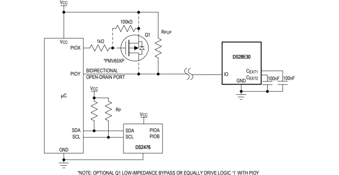 Analog Devices / Maxim Integrated Identificateur sécurisé ECDSA 1-Wire® DS28E30