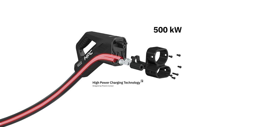 Graphique - Phoenix Contact Câbles de chargement refroidis par liquide de 500 A