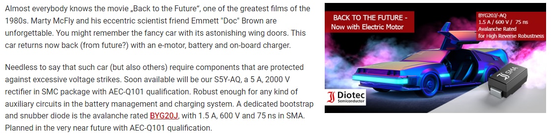 Diotec Semiconductor BAV99x Small Signal Diodes