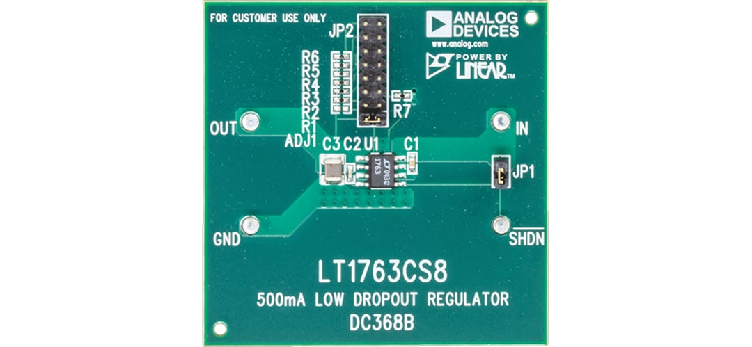 Analog Devices Inc. Carte de démonstration DC368B LT1763