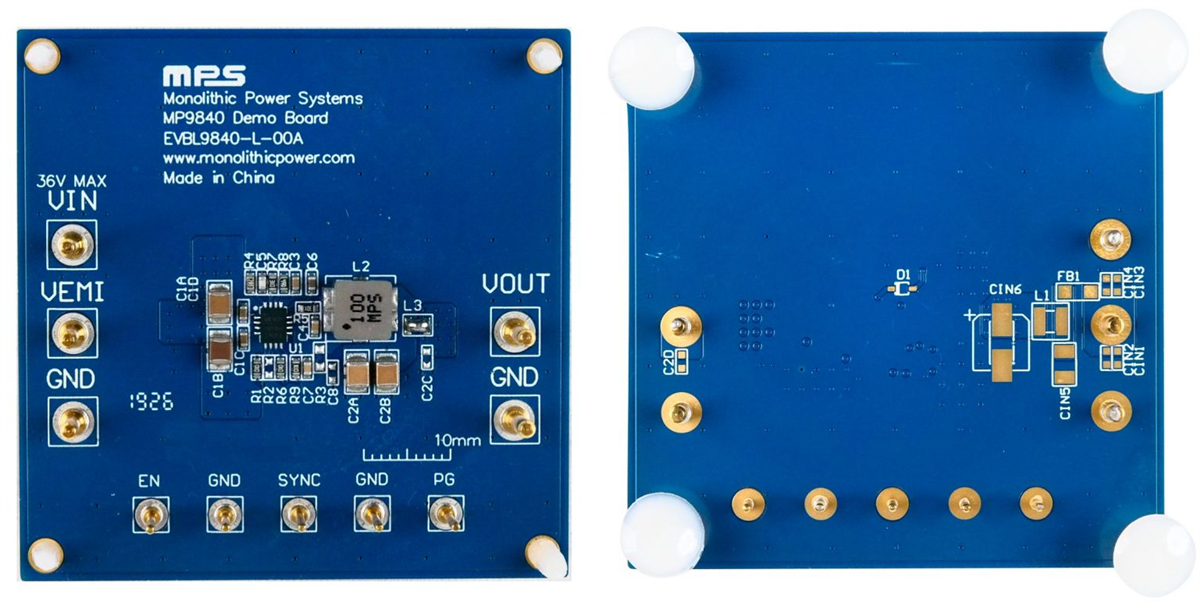 Monolithic Power Systems (MPS) EVBL9840-L-00A Evaluation Board