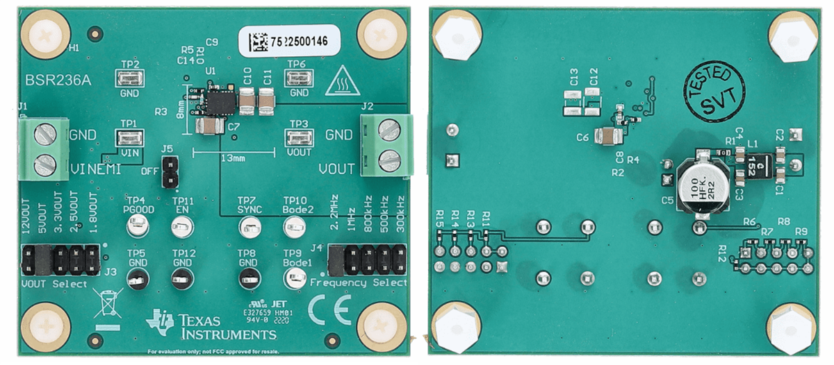 Texas Instruments Module d'évaluation TPSM33625EVM