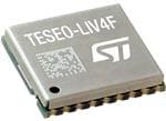 STMicroelectronics Modules double bande GNSS minuscules Teseo-LIV4F