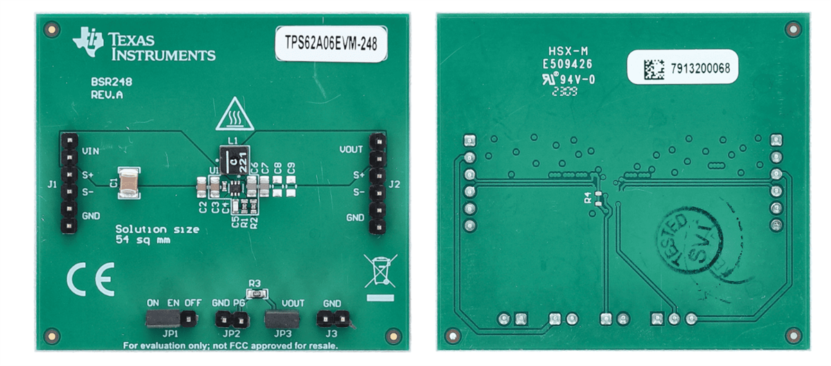 Texas Instruments Module d'évaluation TPS62A06EVM-248