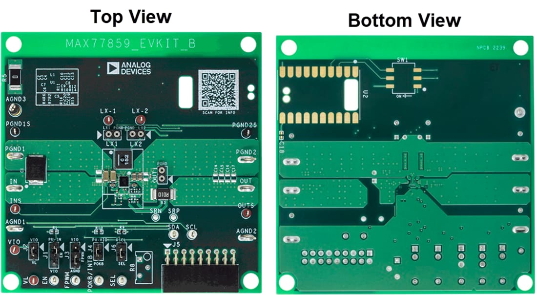 Plan mécanique - Analog Devices / Maxim Integrated Kit d'évaluation MAX77859WEVKIT 