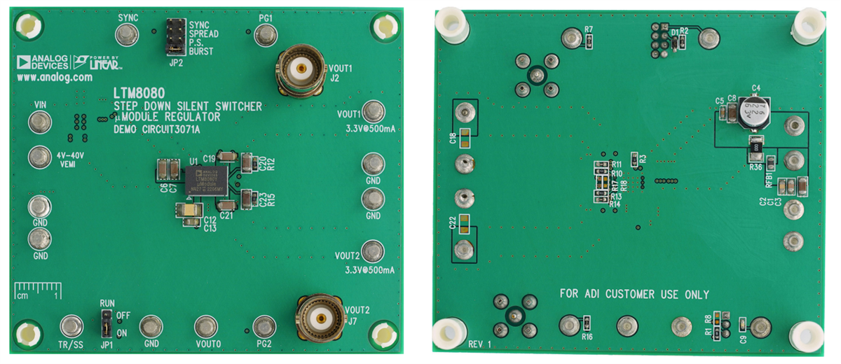 Analog Devices Inc. Carte d'évaluation DC3071A