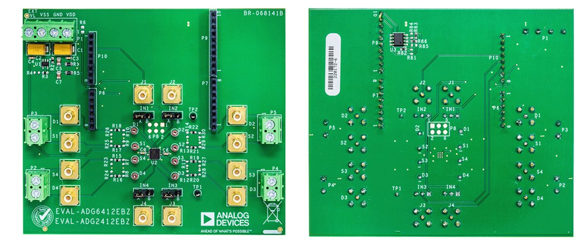 Analog Devices Inc. Carte d'évaluation EVAL-ADG2412EBZ