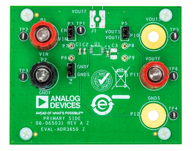 Analog Devices Inc. Carte d'évaluation EVAL-ADR3650EBZ 