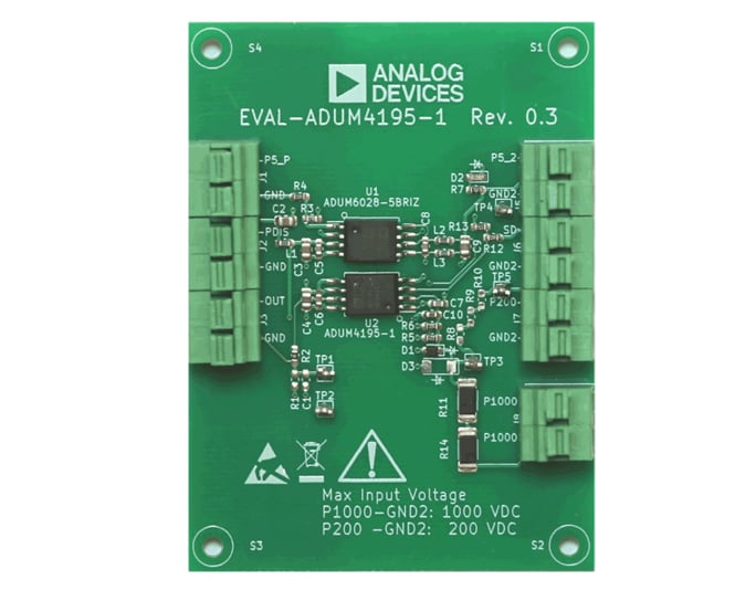 Analog Devices Inc. Carte d'évaluation EVAL-ADuM4195-1EBZ