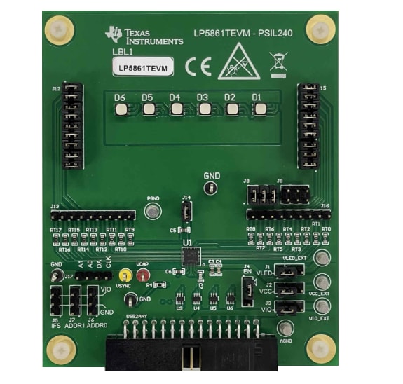 Texas Instruments Module d'évaluation LP5861TEVM