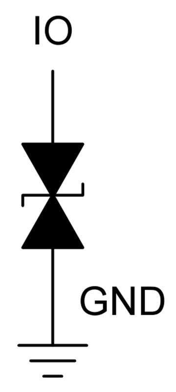 Texas Instruments Diode de protection DES ±30 kV ESD451 