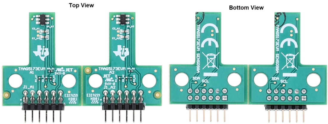 Plan mécanique - Texas Instruments Module d'évaluation (EVM) de capteur TMAG5173EVM