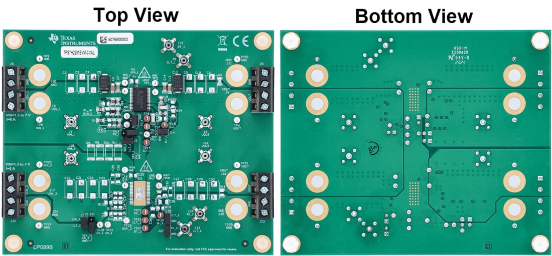 Plan mécanique - Texas Instruments Module d'évaluation (EVM) de fusible électronique TPS2597EVM 