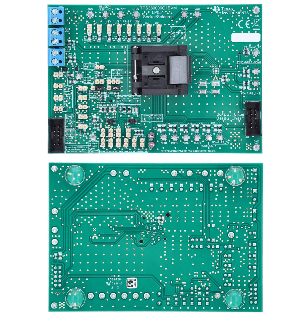 Texas Instruments Module d'évaluation TPS389006Q1EVM
