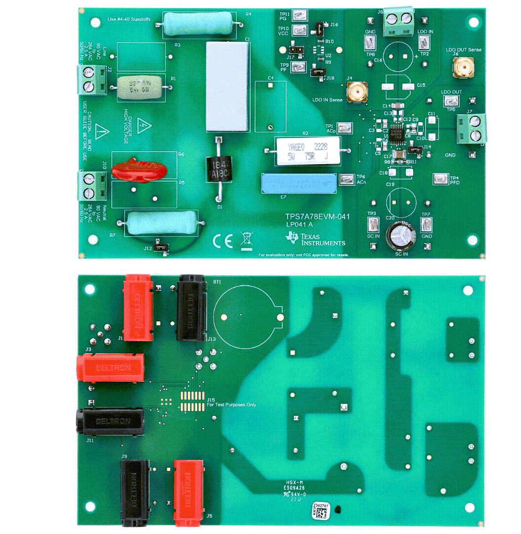 Texas Instruments Module d'évaluation TPS7A78EVM-041